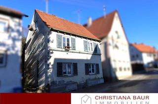 Haus kaufen in 72336 Balingen, KREATIVER RENOVIERER GESUCHT: Kleines Haus in Heselwangen