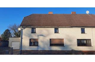 Doppelhaushälfte kaufen in 03253 Doberlug-Kirchhain, Doppelhaushälfte mit viel Potenzial – Ideal für kreative Gestalter