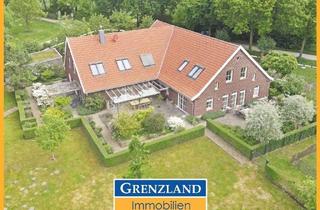 Haus kaufen in 46395 Bocholt, GRANDIOSES ANWESEN mit 3 Wohneinheiten - Vielseitigkeit trifft Vision -