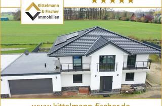 Haus kaufen in 38464 Groß Twülpstedt, 200m² Traumhaus in Feldrandlage - Effizienzhaus 40 mit Doppelgarage, PV Anlage, Wärmepumpe usw.
