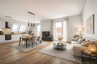 Wohnung mieten in 75249 Kieselbronn, Neubau Erstbezug ! Helle 3-Zimmer-Dachgeschosswohnung mit Loggia