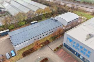 Gewerbeimmobilie kaufen in 22962 Siek, Produktion-Werkstatt-Lager mit Lackierkabinen u. Büro + 2. Fahrzeughalle im Gewerbegebiet Siek