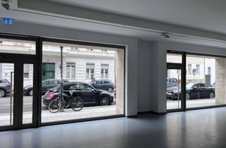 Gewerbeimmobilie mieten in Linienstraße xxx, 10119 Mitte, Top-Lage in der Linienstraße: Lichtdurchflutete Gewerbefläche mit großer Schaufensterfront