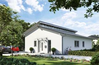 Haus kaufen in 09619 Sayda, Massiver Bungalow mit Pultdach von Kern-Haus Chemnitz!