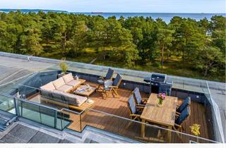 Penthouse kaufen in Südstrand 204, 18609 Binz, Ferienimmobilie in Miteigentum: Penthouse in erster Meereslinie mit Dachterrasse, Sauna und Pool