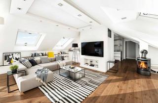 Wohnung kaufen in 90765 Stadeln, Wohnen auf zwei Ebenen – moderne Maisonette mit zwei Balkonen, Kamin & hochwertiger Ausstattung