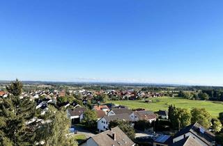 Wohnung kaufen in 88326 Aulendorf, 2 Zi. Whg. Wohnen mit atemberaubendem Ausblick Richtung Bodensee und Alpen in Aulendorf