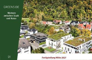 Wohnung kaufen in 89134 Blaustein, KFW 40 NH - 3-ZIMMER ETW MIT GARTENANTEIL AN DER LAUTER - GREENSIDE IN BLAUSTEIN