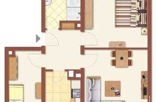 Wohnung kaufen in 74821 Mosbach, 3-ZiKüBad mit Garage und eigenem Gartenanteil