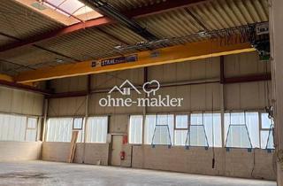 Gewerbeimmobilie mieten in 48477 Hörstel, Gewerbehalle mit Portalkran und optimaler Anbindung
