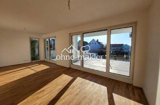 Wohnung mieten in 37085 Göttingen, 4 Zimmer Maisonette Wohnung mit Dachterrasse, 360 Grad-Weitblick in Geismar, KFW 40/Passivhaus