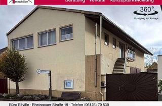 Haus kaufen in 55291 Saulheim, Großes, vielseitig nutzbares Wohnhaus mit ebenerdig anfahrbarer Halle