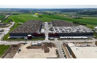 Gewerbeimmobilie mieten in 89537 Giengen, PROVISIONSFREI | Erstklassige Logistikimmobilie mit WKG-Folie direkt an der A7
