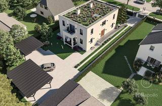 Grundstück zu kaufen in 14612 Falkensee, BAUGENEHMIGUNG INKLUSIVE! FREIES BAUGRUNDSTÜCK FÜR EIN MEHRFAMILIENHAUS MIT 4 WOHNEIHEITEN!