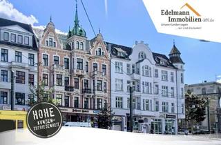 Immobilie mieten in 18057 Kröpeliner Tor-Vorstadt, 1A-Lage am Doberaner Platz! Maisonettegewerbe! Erd- & Kellergeschoss mit großer Ausstellungsfläche.