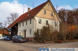 Einfamilienhaus kaufen in 75385 Bad Teinach-Zavelstein, Endlich Platz für die ganze Familie! Geräumiges Wohnhaus mit Scheune und viel Potenzial.