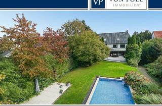 Einfamilienhaus kaufen in 47447 Moers, Exklusives Haus mit traumhaftem Grundstück / Großzügiges Familienrefugium mit Pool, Kamin und Gartenparadies