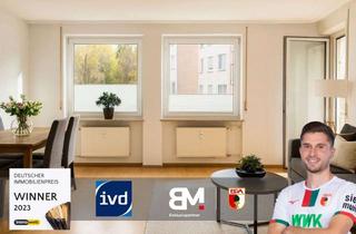 Wohnung kaufen in 86356 Neusäß, Bezugsfrei! Helle 3-Zimmer-Wohnung mit Stellplatz & Balkon in Neusäß-Steppach -2010 saniert