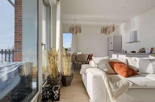 Wohnung kaufen in Eiswerderstraße 10C, 13585 Spandau, Grunderwerbsteuer & Notarkosten geschenkt: Sonnige 4-Zimmer-Neubau-Wohnung am Wasser mit Loggia