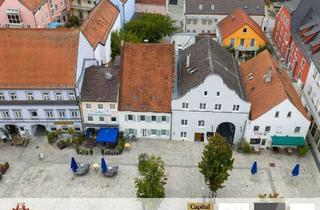 Haus kaufen in 84130 Dingolfing, !! Vielseitiges Stadthaus am Marienplatz mit Garten - PERFEKT für Wohn- u. Geschäftsnutzung !!