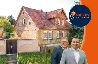 Haus kaufen in 39365 Eilsleben, Wohnen mit Perspektive: Sanierungsobjekt in attraktiver, erhöhter Lage