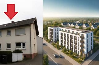 Mehrfamilienhaus kaufen in Kantstraße, 65760 Eschborn, Mehrfamilienhaus + Wohnbaugrundstück mit gültiger Baugenehmigung in bester Lage von Eschborn