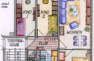 Wohnung mieten in Straße Des Bergmanns 43, 07546 Gera, 4-Raum-Whg. im Hochparterre mit Balkon und PKW-Stellplatz !