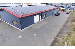 Gewerbeimmobilie kaufen in 35423 Lich, Gewerbehalle mit Lager, Werkstatt und Büroflächen im Industriegebiet Lich