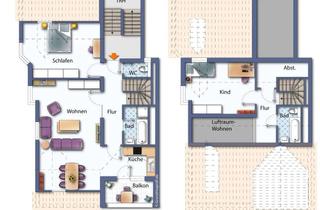 Wohnung kaufen in 72501 Gammertingen, Kaufen statt mieten-3,5 Zimmer-Maisonette-Wohnung in Gammertingen