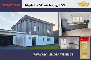Wohnung mieten in 49356 Diepholz, Diepholz - 3 ZKB mit Balkon und Carport zu vermieten