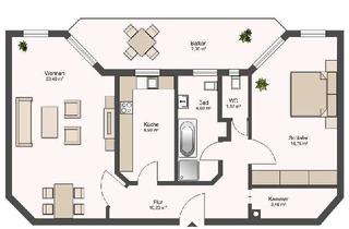 Wohnung mieten in 61267 Neu-Anspach, Großzügige Zweizimmer-Wohnung