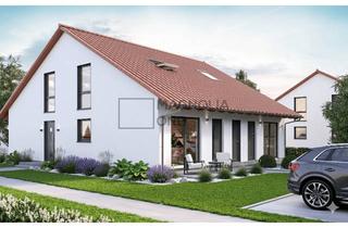 Doppelhaushälfte kaufen in 14641 Nauen, Neubau-Doppelhaushälfte mit Garten & 2 Stellplätzen in naturnaher Lage von Nauen-Börnicke