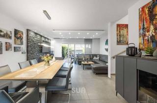 Reihenhaus kaufen in 65929 Unterliederbach, WIE NEU: DESIGN-REIHENHAUS IN RUHIGER LAGE – modernisiert 2024, mit Garten & Balkon