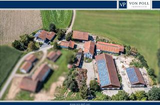 Einfamilienhaus kaufen in 93473 Arnschwang, Arnschwang - Weitläufiges Grundstück, Wohnhaus mit vielseitigen Hallen, Scheunen und PV-Power
