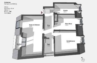 Wohnung kaufen in 85139 Wettstetten, Wettstetten - 3 Zimmer 82qm Dachgeschoss Eigentumswohnung