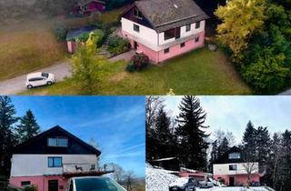 Einfamilienhaus kaufen in 94538 Fürstenstein, Fürstenstein - Zweifamilienhaus mit wunderschöner Aussicht und eigenem Wald