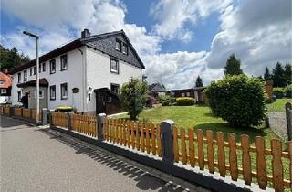 Doppelhaushälfte kaufen in 37539 Bad Grund, Bad Grund (Harz) - IM HARZ GELEGEN - MIT BLICK INS GRÜNE