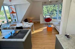 Penthouse mieten in 70199 Süd, Helle 1,5-Zimmer Penthouse Wohnung in Stuttgart-Süd (möbliert)