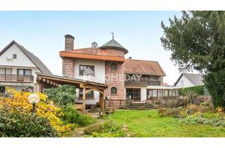 Villa kaufen in 67363 Lustadt, Architektur mit Charakter: großzügige Villa mit Dachterrasse und unverbaubarem Blick ins Grüne
