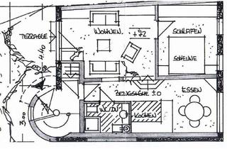 Wohnung mieten in 73614 Schorndorf, Helle 2-Zimmer Erdgeschosswohnung für Singles oder Paare