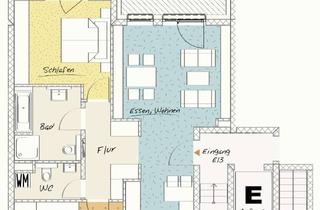 Penthouse mieten in Weilburger Straße 46, 60326 Gallus, Exklusive teil-möblierte 3-Zimmer Penthouse-Wohnung mit Dachterrasse in Frankfurt-Gallusviertel