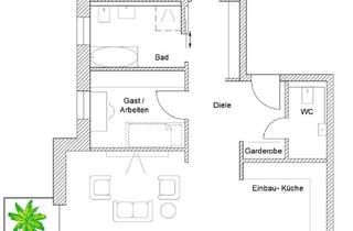Wohnung mieten in Hindenburgstraße 53, 32257 Bünde, Attraktive 3-Zimmer Wohnung mit Balkon im 2. OG in Bünde