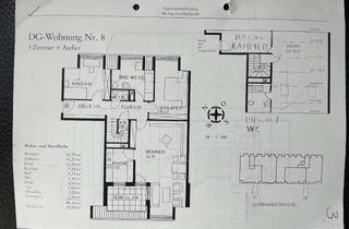 Wohnung mieten in 86415 Mering, Helle 4-Zimmer Maisonette-Wohnung im 3. OG mit Balkon und 2 Bädern zuzüglich Gäste WC in Mering