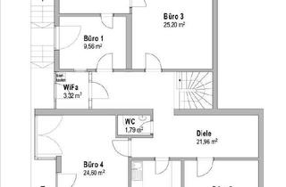 Wohnung mieten in 74223 Flein, risch renoviertes Büro mit großem Potenzial in ruhiger Lage in Flein