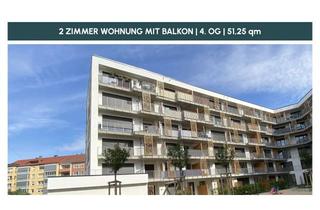 Wohnung mieten in Bayreuther Straße 20, 90489 Wöhrd, Neubau (2024) 2-Zimmer-Wohnung Südost Balkon zum Innenhof im 4. Stock. Barrierefrei direkt an U2