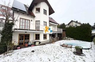 Haus kaufen in 91085 Weisendorf, Wohnhaus mit großem Nebengebäude zur vielseitigen Nutzung und Garagen mit schönem Garten und Pool