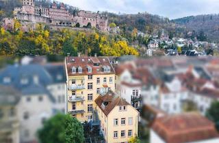 Wohnung kaufen in 69117 Heidelberg, Heidelberg - Charmante Altstadtwohnung im denkmalgeschützten Ensemble mit Gemeinschaftsgarten und TG-Stellplatz (optional)