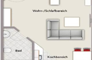 Wohnung kaufen in 74889 Sinsheim, Sinsheim - Kapitalanlage - 1 Zimmer Wohnung mit Mietgarantie über 5% Rendite