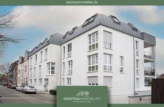 Wohnung kaufen in 47829 Uerdingen, Krefeld Bockum/Uerdingen! Barrierearme 3-Zimmerwohnung 95m² mit Aufzug u. großer Bangkirai-Terrasse!