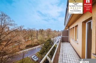 Wohnung kaufen in 97070 Würzburg, Leerstehende 3-Zimmer-Wohnung im 4.OG mit viel Potenzial, direkt am Ringpark